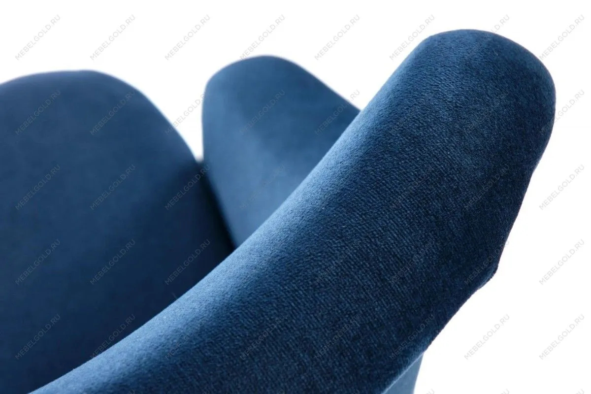 Стул кухонный Halmar TOLEDO 2 Monolith 77 (темно-синий/дуб медовый) | изображение 6