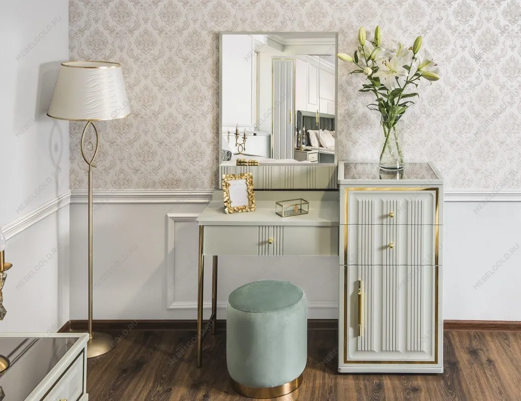 Пуфик Замира оливковый | изображение 5