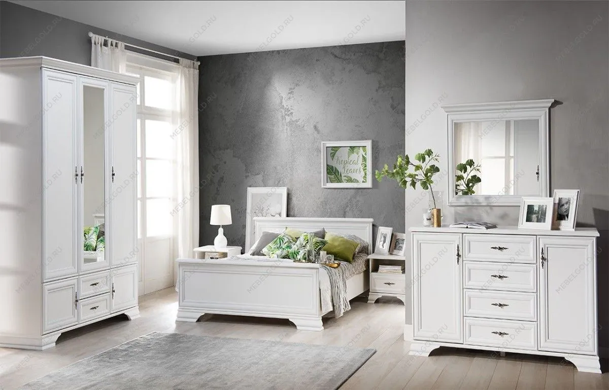 Спальня Кентаки белый 2