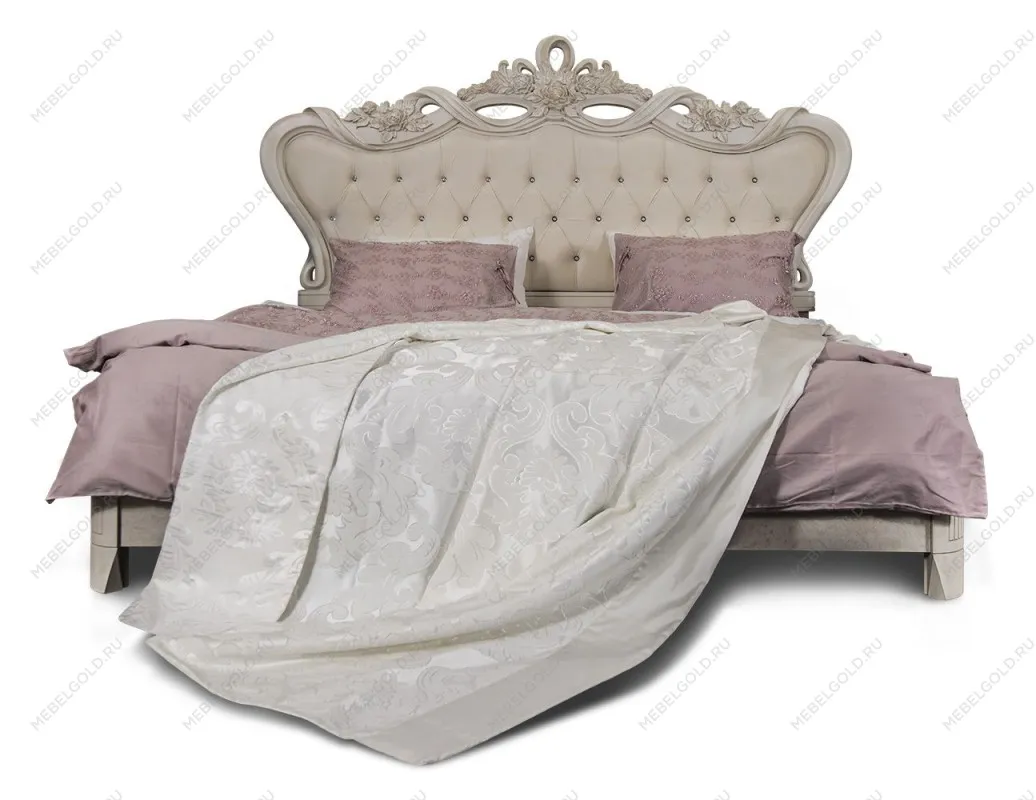 Кровать Афина 160х200 см крем корень | изображение 1