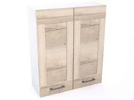 Шкаф 960 ШГ-80, Дублин (800*320*960) Дуб галифакс белый, 21657