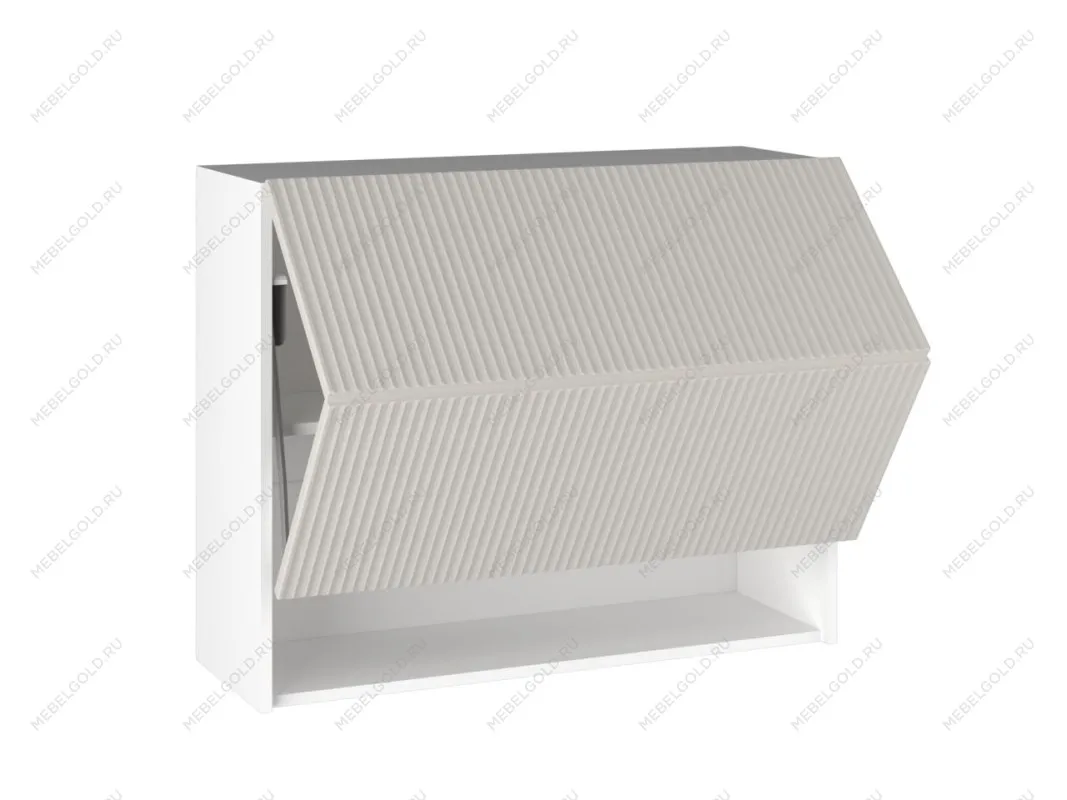 Шкаф ШГ-90СМГ, Виста (900*316*720) Экокожа Белый, 26251 | изображение 1