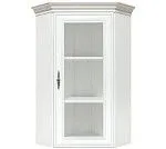 Балашиха - Шкаф верхний с витриной Кентаки NADN1W белый | изображение 1