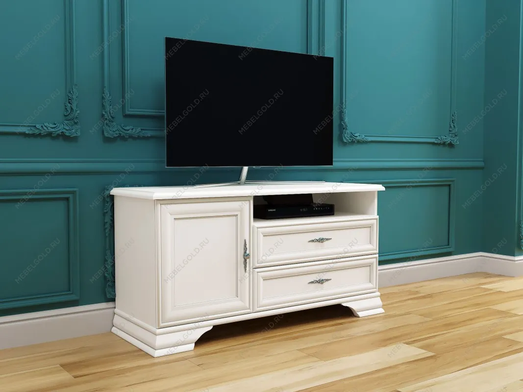 Тумба Кентаки RTV 1D2S белый | изображение 2