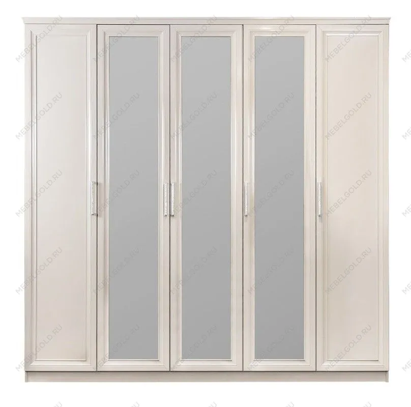 Шкаф Нонна 5-дверный мокко глянец | изображение 2