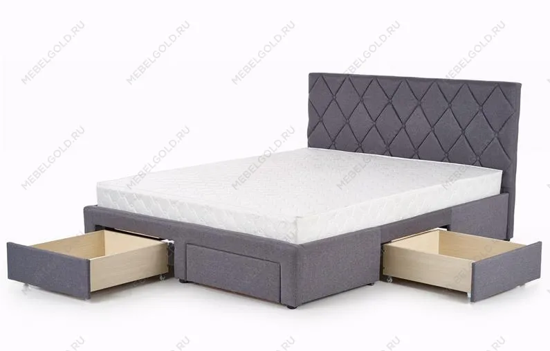 Кровать Halmar BETINA 160 (серый) | изображение 3