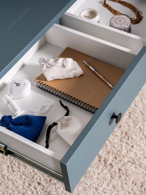 Балашиха - Стол туалетный Сага, 92х45, темно-бирюзовый | изображение 5