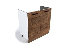 Стол под мойку СМ-80, Канзас (800*470*820) Шалле Мореный, 20914