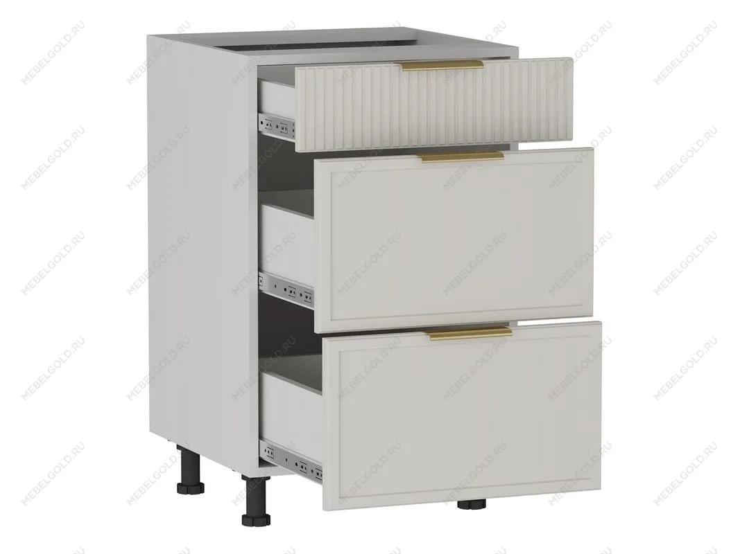 Стол с ящиками СЯ-50 (140/284), Берта (500*528*820) Светлый Мокко, 22926 | изображение 1