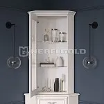 Лобня - Шкаф с витриной Тиффани 1VU вудлайн кремовый | изображение 3