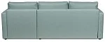 Диван-кровать ВАЛО, 230х91х72 см, короткий подлокотник, мятно-серый | изображение 6