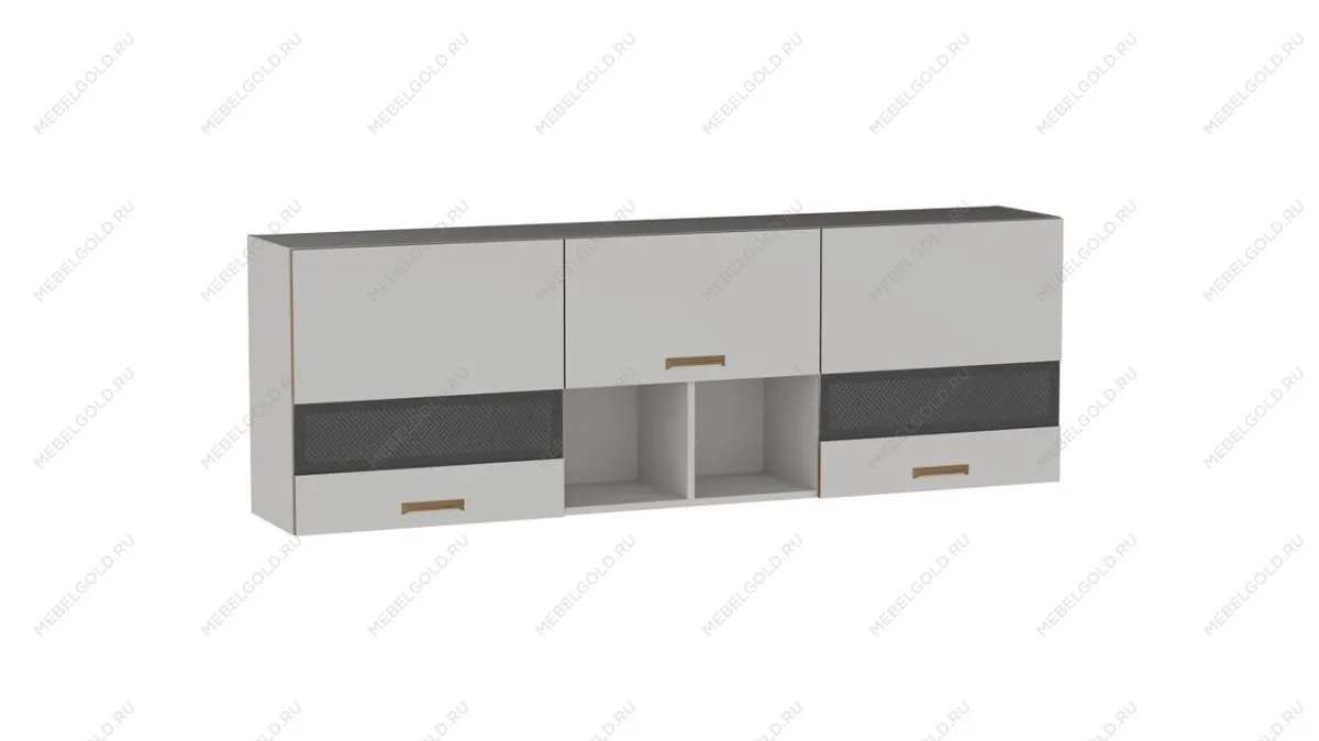 Шкаф ШСТ-180, Смарт (1800*316*600) Серый, 22618