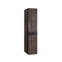 Шкаф 1-но дверный Римини СОЛО (Орех империя/Золото) РМШ2/1(s)