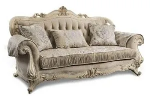 Диван Мона Лиза 3х местный крем
