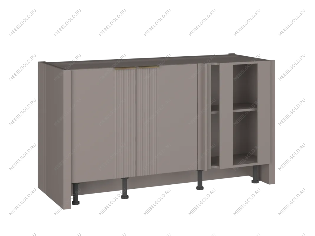 Барная стойка 155 Волна, Фьюжн (1550*600*870) Мокко, 27102 | изображение 2