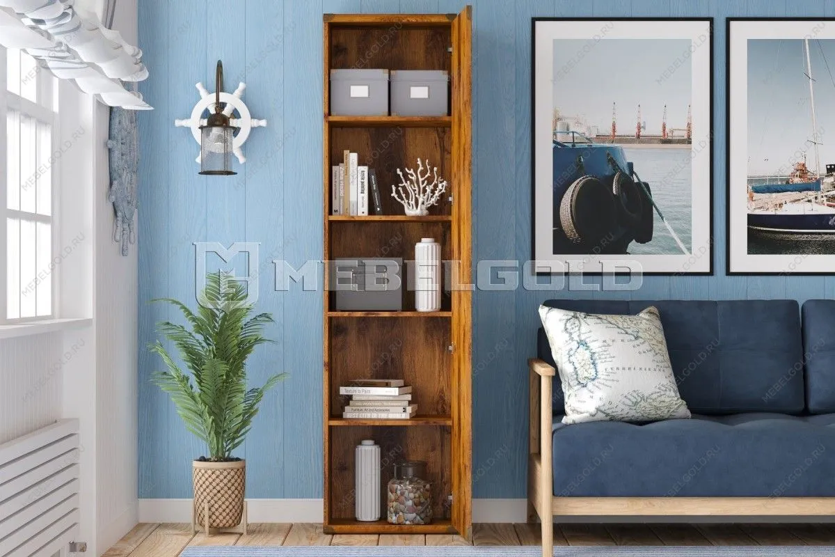 Стеллаж Индиана JREG1D дуб саттер | изображение 3