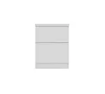 Балашиха - Тумба прикроватная Кастор, 2 ящика, 40х37х49 см, белая | изображение 1