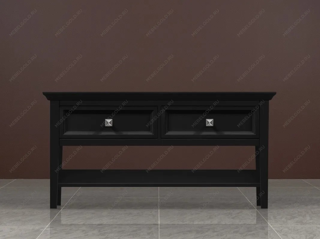 Столик журнальный 4 ящика Manhattan (Черный) | изображение 1