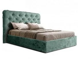 Кровать Bogemia 1,4 м, с подъемным механизмом (Изумрудная волна) Sweet Dreams БМКР140-1[3]