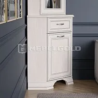 Лобня - Тумба Тиффани 1D1SU угловая вудлайн кремовый