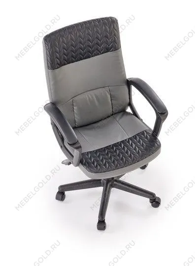 Кресло компьютерное Halmar BJORN (черный/серый) | изображение 5