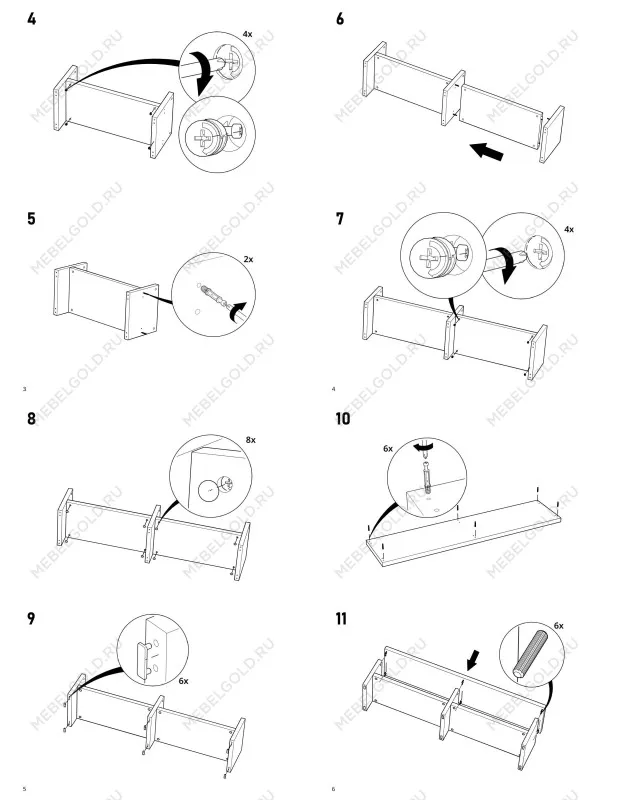 Тумба ТВ Энкель, 2 полки, 160х37x38 см, дуб беленый | изображение 12