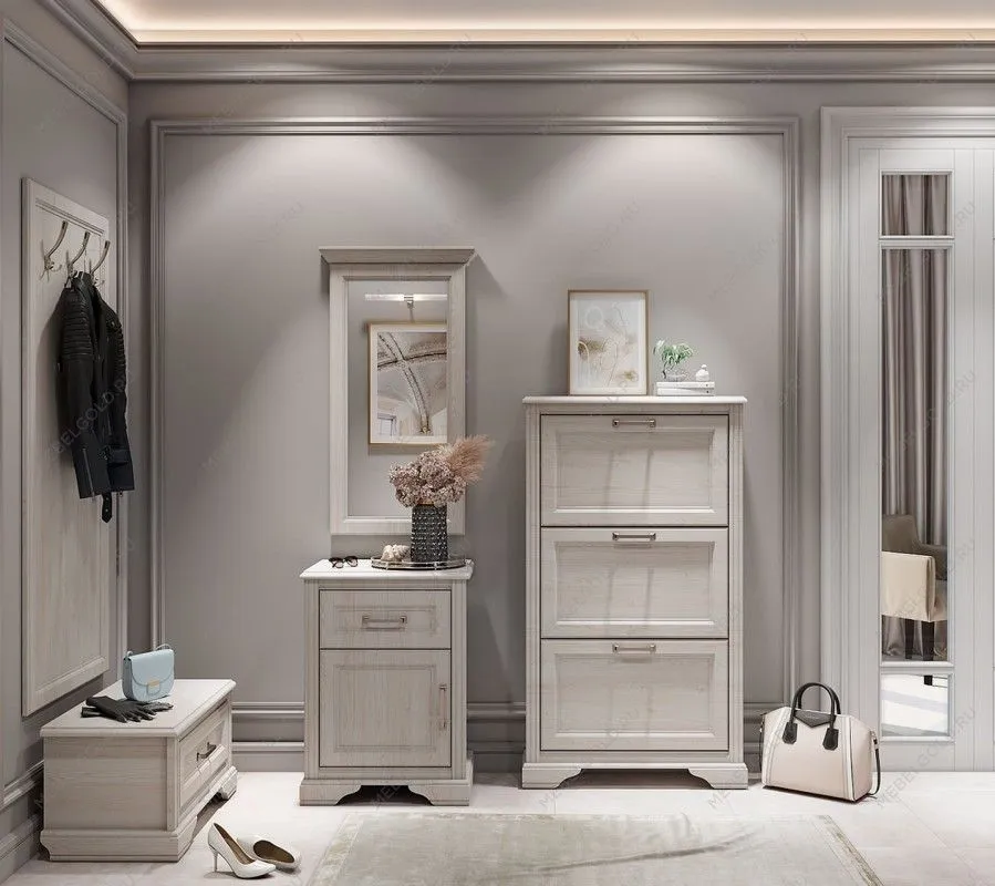 Тумба для обуви Стилиус KOM1S (Лиственница сибирская) | изображение 2