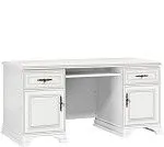 Лобня - Стол письменный Кентаки BIU2D2S белый | изображение 1