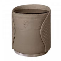 Пепельно-коричневый/серебро