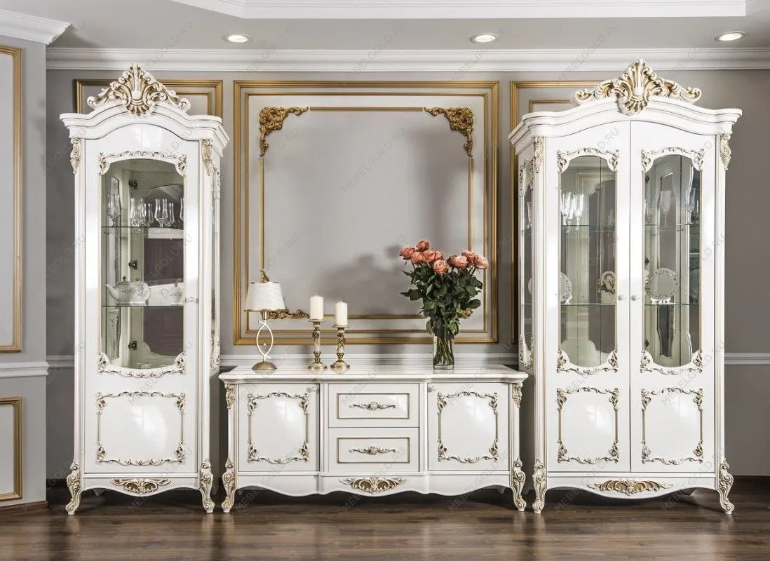 Тумба ТВ Флоренция белый глянец - Выставка м. Марьина роща | изображение 2