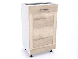 Стол 960 С-60, Дублин (600*470*1060) Дуб галифакс белый, 21625