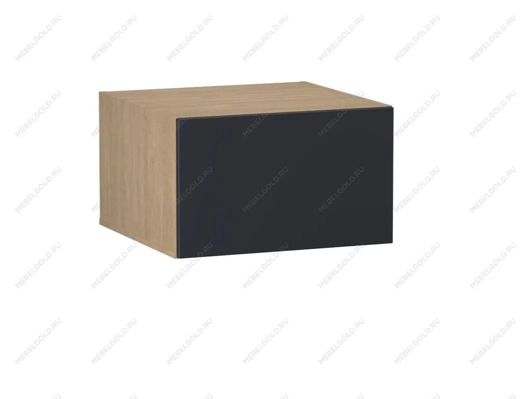 Шкаф АГ-60, Женева (600*586*360) Дуб Палермо/Синий матовый, 22529