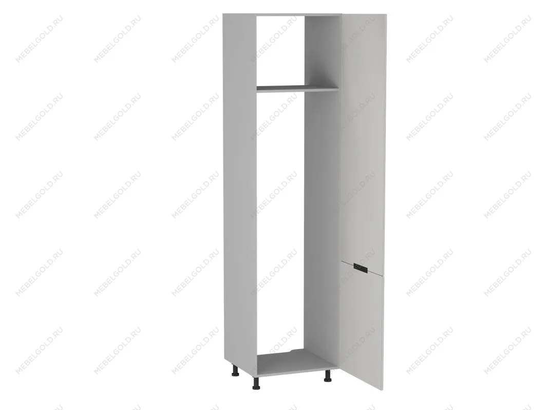 Шкаф-пенал 960 ПХ-60, Ватель (600*566*2406) Экокожа Белый, 23937 | изображение 1