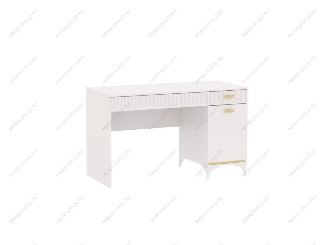 Стол письменный, Сиде (1300*603*790) Белый, 32212