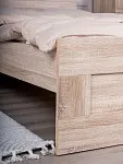 Кровать двуспальная Сириус, 140х200 см, дуб сонома | изображение 3