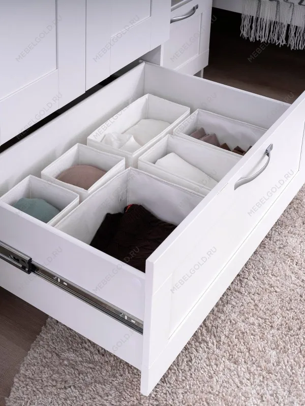 Шкаф Сириус, 2 двери и 1 ящик, 78х59х220 см, белый | изображение 2