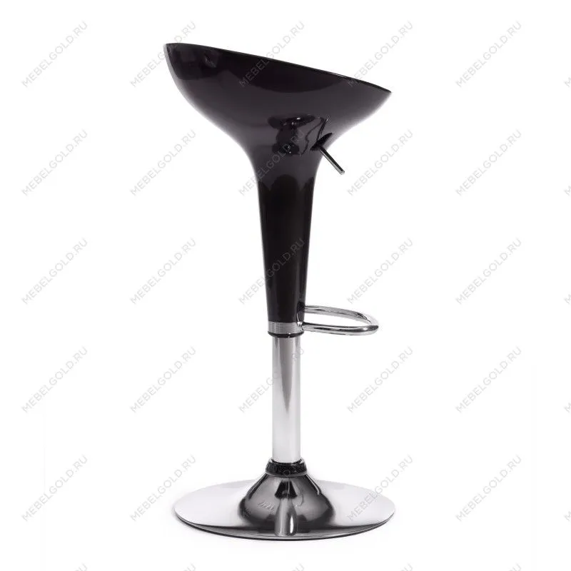 Стул барный NAIL (mod. KY801) черный/хром | изображение 2