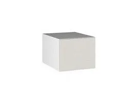 Шкаф АПГ-45 (360), Виста (450*586*360) Экокожа Белый, 26237