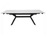Стол обеденный Signal IMPERIA 160 (белый/черный) | изображение 1