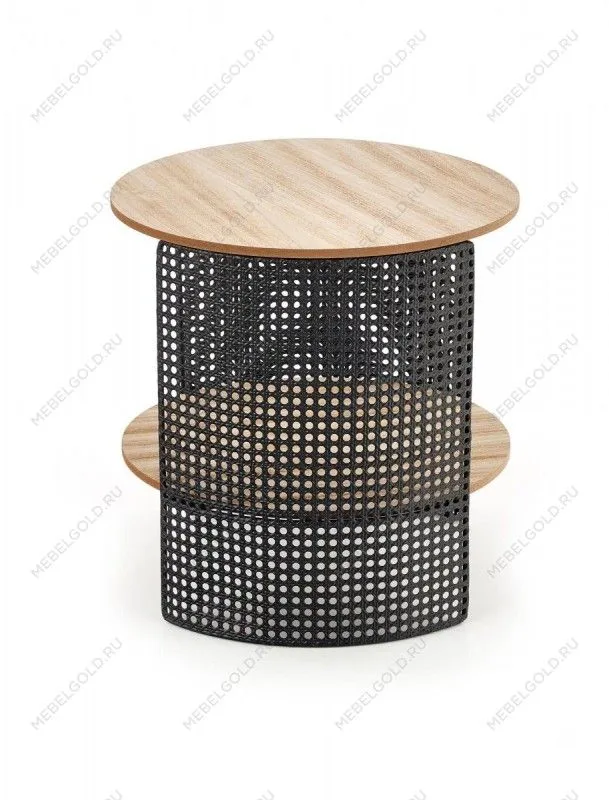 Стол журнальный Halmar TRAFICA (натуральный/черный) | изображение 3