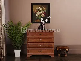 Комод Кентаки KOM4S каштан