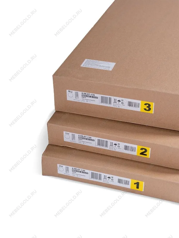 Шкаф с витриной Сага, 90х41х215 см, серый/ясень | изображение 15