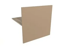 Доп. ПГ-60, Оттава (596*596) Дуб Мария/Бежевый, 22246