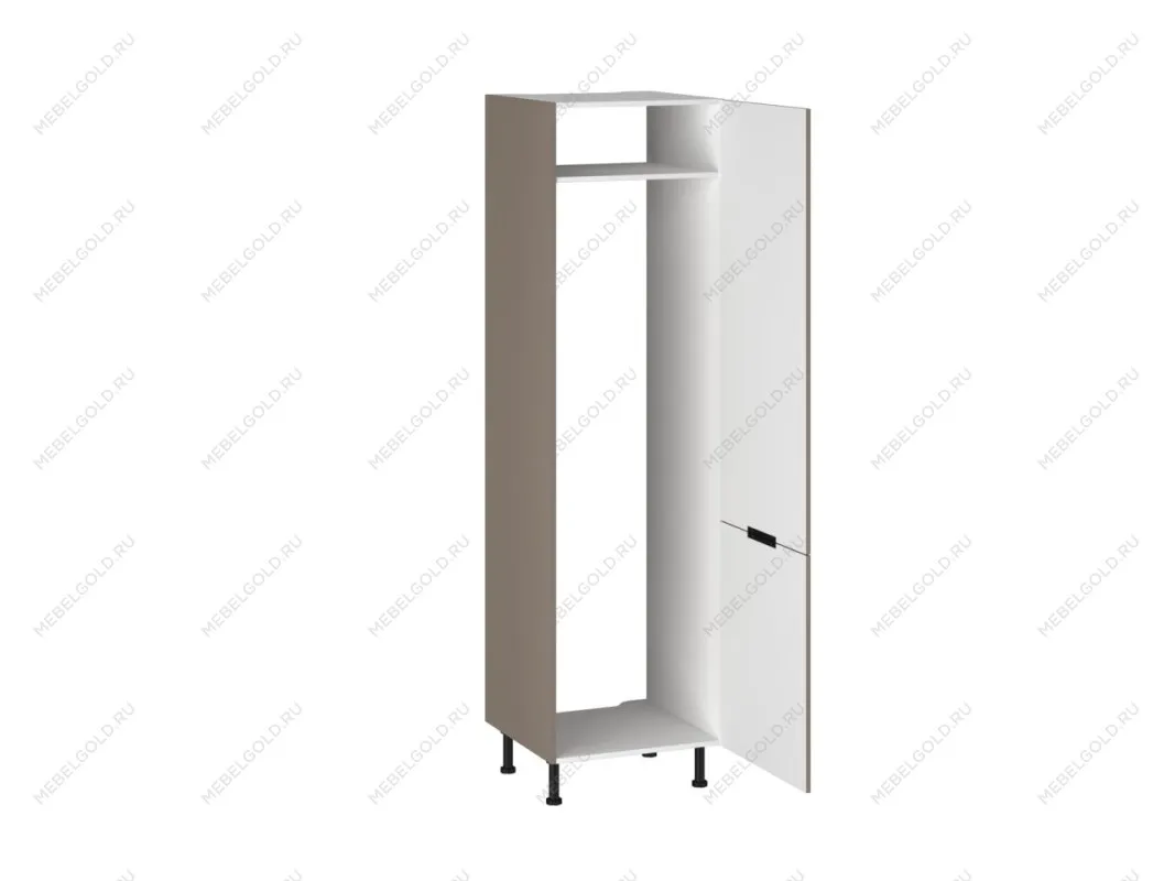 Шкаф-пенал ПХ-60 бок левый МДФ, Виста (600*586*2216) Мокко, 25475 | изображение 1