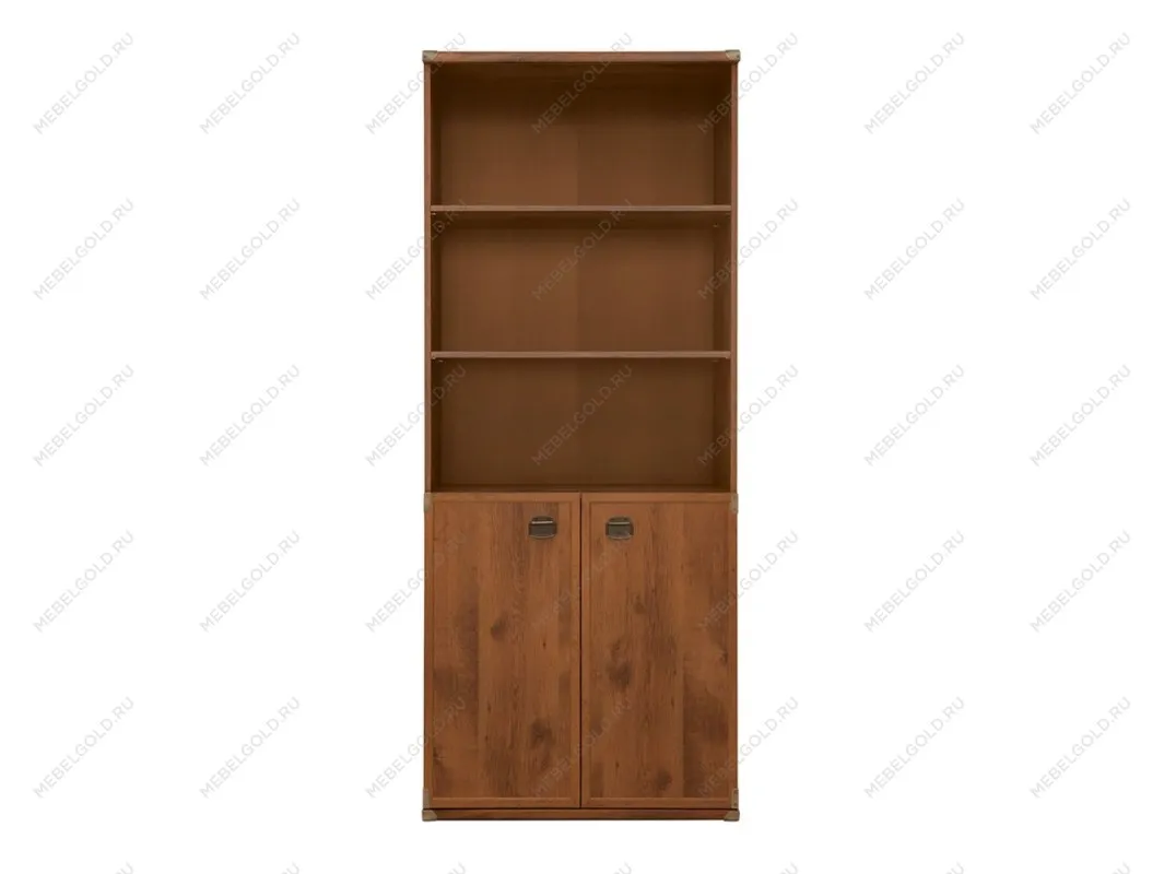 Стеллаж Индиана JREG2DO дуб саттер - Выставка Лобня