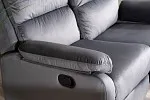 Диван-реклайнер Signal SPENCER 3 VELVET (серый) | изображение 2