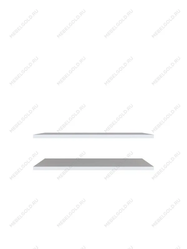 Комплект полок шкафа МОБИ (MOBI) POL/50/56 (2 шт.) к шкафу SZF/50, белый | изображение 1