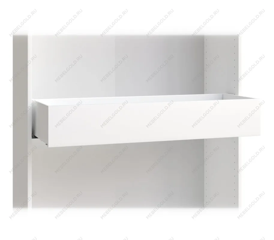 Ящик выдвижной к шкафу МАКС, 93х36х16 см, дуб венге, черно-коричневый | изображение 3