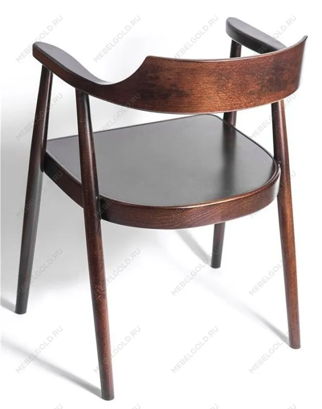 Полукресло венское Mercurius (темный орех) жесткое сиденье | изображение 1