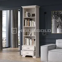 Стеллаж Тиффани 2S вудлайн кремовый